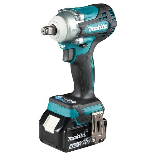 Makita Boulonneuse sans fil 18V/5Ah, avec 2 batterie et chargeur, MAKPAC - DTW300RTJ