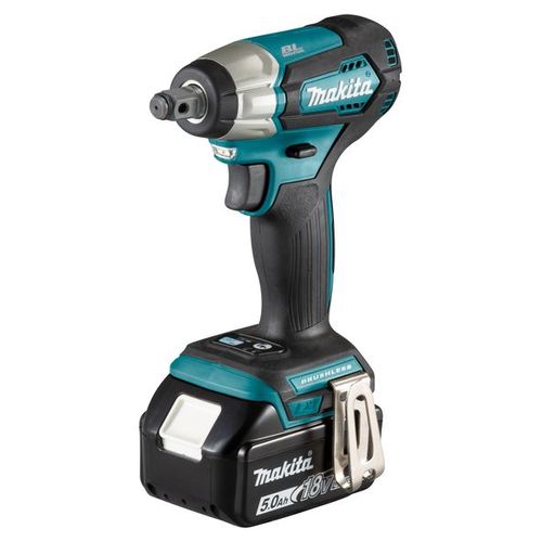 Boulonneuse 1/2" 210Nm sur accu LXT 18V + 2x BL1850 + 1x DC18RC + Makpac - DTW181RTJ