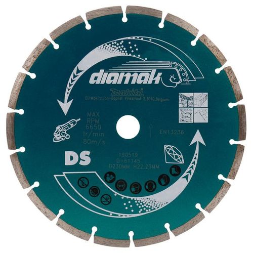 MAKITA Disque diamant 230 mm -meuleuse- - D-61145