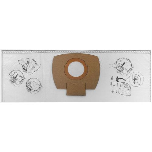 Makita Sac filtrant en tissu pour aspirateur VC3511L - P-78293