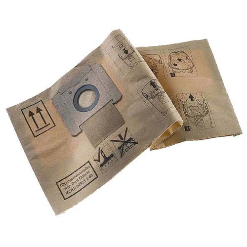 Sac papier pour aspirateur 446M et 447M/Qté:5 Makita P-70203