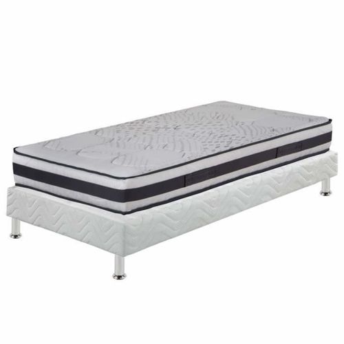 Ensemble Latex Louxor 3 - 80x200 50 X 8 Mm + 125 X 8 Mm Gris