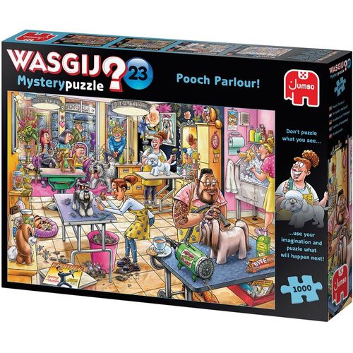 Puzzle Géant Wasgij Mystery 23 - Pooch Parlour ! (1000 Pièces)