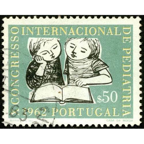 Timbre Oblitéré Portugal, X Congresso Internacional De Pediatria, 1962, S 50