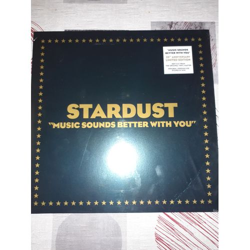 Music Sounds Better With You - Stardust - Maxi Vynile Collector Réédition 2019