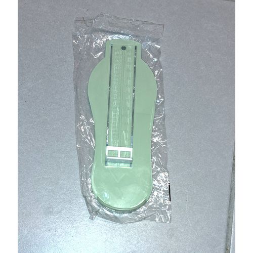 Pedimètre Enfant Bébé Mesure La Taille Du Pied Appareil Vert Jusqu'à La Pointure 30 Soit Chaussures 20 Cm - Neuf