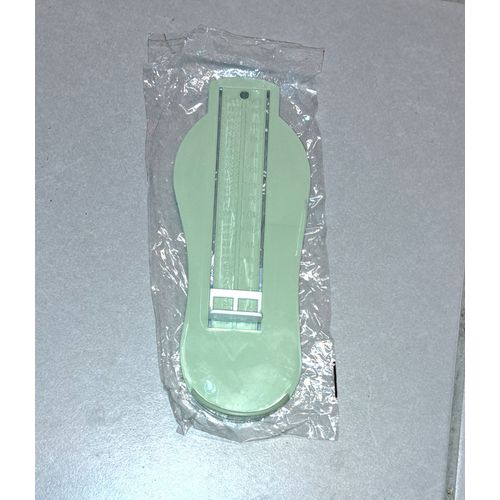 Pedimètre Enfant Bébé Mesure La Taille Du Pied Appareil Vert Jusqu'à La Pointure 30 Soit Chaussures 20 Cm - Neuf