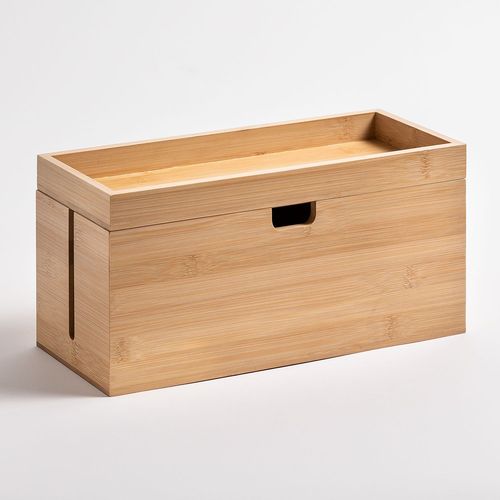 Organisateur De Câbles Anento Marron Bois Naturel