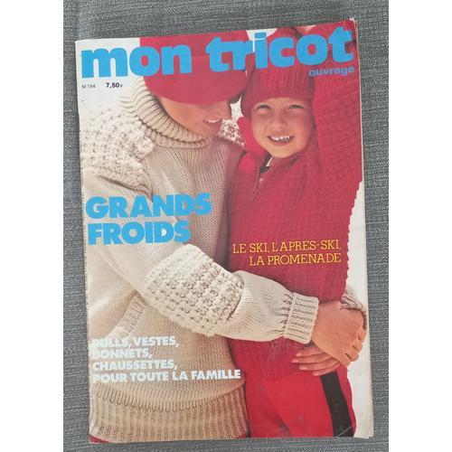 Catalogue Mon Tricot M 154 Modeles Pulls Vestes Bonnets Chaussette 1978