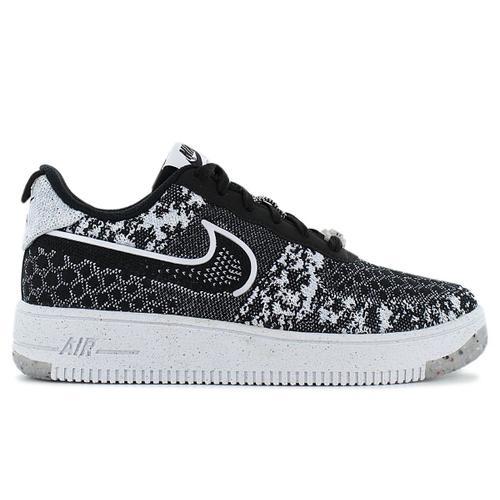 Nike Air Force 1 Low Crater Flyknit Baskets Sneakers Chaussures Noir Af1 Dm1060001