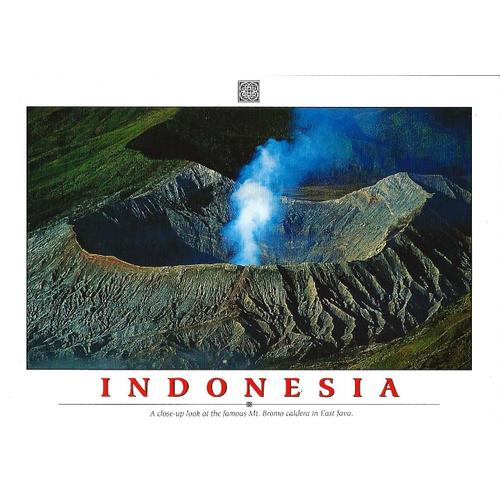 Indonésie, Belle Carte Postale Neuve, Ile De Java, Volcan Bromo.