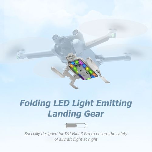 Rehausseur De Jambes Pliable Pour Drone Dji Mini 3 Pro, Accessoires, Support De Pieds, Protecteur-Générique