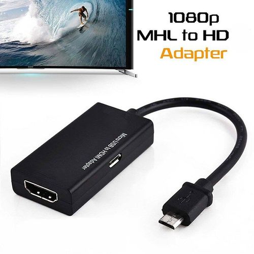 Adaptateur Micro USB 2.0 MHL vers HDMI, câble compatible HD 1080P, pour Android, Samsung, HTC, LG, convertisseur Mini Micro USB