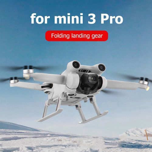 Train D'atterrissage Pliable À Hauteur Étendue, Support De Jambe Protecteur, Support Anti-Rayures Pour Dji Mavic Mini 3 Pro-Générique