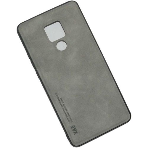 Coque Pour Huawei Mate 20 X - Case Housse Etui Plaque De Metal Integree Pour Huawei Mate 20 X - Gris