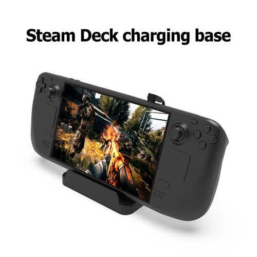 Base De Chargeur De Console De Jeu 45w Pd, Station De Charge Rapide, Support Pour Steam Deck, Fournitures De Jeu Pour Enfants