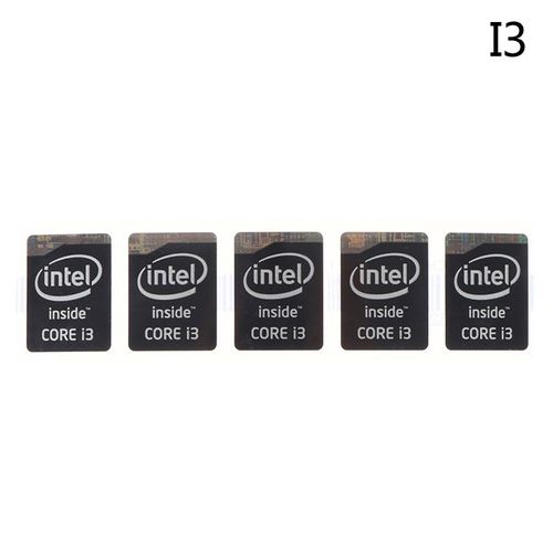 Étiquette autocollante Celeron Intel Core I3/I5/I7 (4e génération), 5 pièces, vente en gros, sélection de produits originaux
