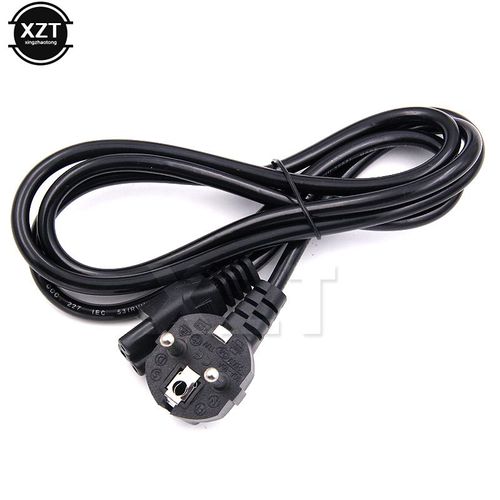 Câble d'alimentation ca pour ordinateur portable, 1.5M, 3 broches, prise ue, pour Toshiba, HP, Acer, Asus, Dell, Samsung, adaptateur de chargeur