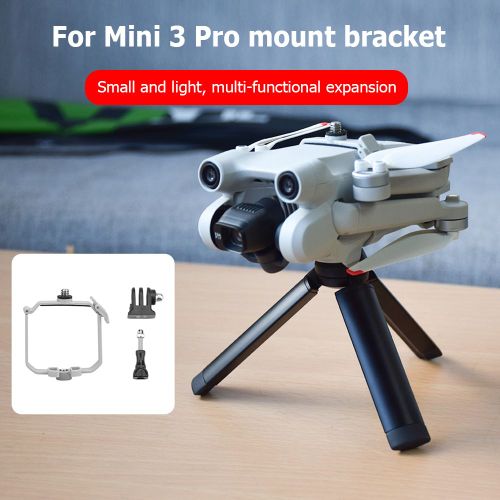 Base De Caméra Portable Pour Dji Mini 3 Pro, Support De Montage Anti-Collision, Matériau Abs, Caméra D'action Et Adaptateur De Trépied, Accessoires-Générique