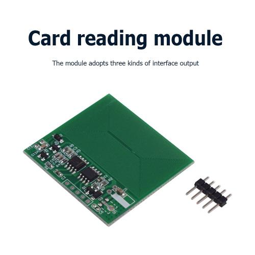 Module De Lecteur De Carte Rfid Rdm6300 125khz Uart Série, Module Rf D'antenne Intégrée Pour Cartes D'identité À Basse Fréquence