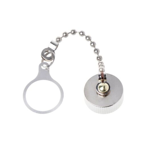Lot De 2 Bouchons De Protection étanches Pour Connecteurs Aviation GX12/GX16 - Métal - Neuf