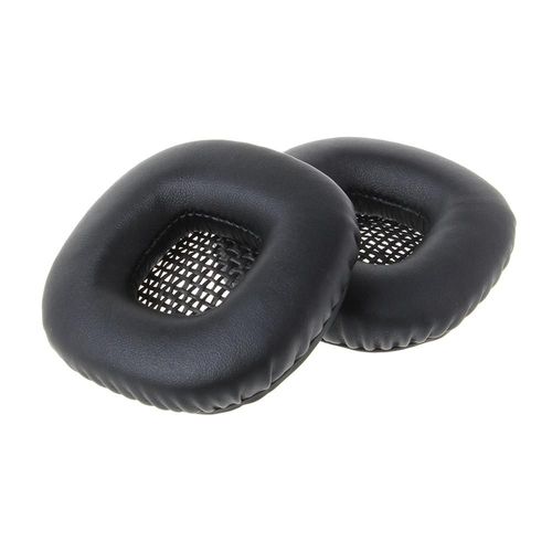 Coussinets d'oreille en cuir éponge de remplacement, 1 paire, protège-oreilles pour casque marshall Major I II