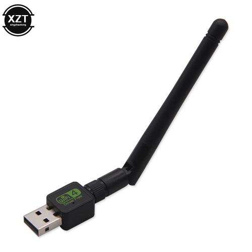 Adaptateur WiFi USB sans fil Mini Dongle Ethernet récepteur pilote gratuit carte réseau 150Mbps pour PC portable Realtek 8188GU