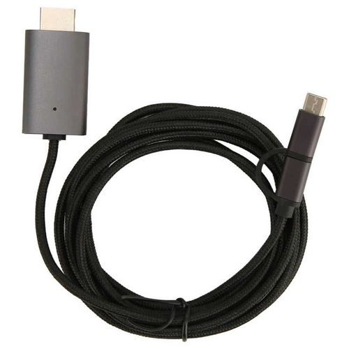 Câble de téléphone vers HDTV 1080P HD 0, Stable, vue large, détails clairs, câble de Type C vers HD, pour travail, études et jeux