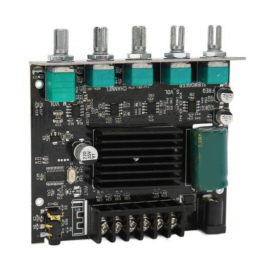 carte d'amplification BT, son stéréo haute puissance, puissance numérique dc 12-24V, pour haut-parleurs 15-100W 4-8 ?, en vogue