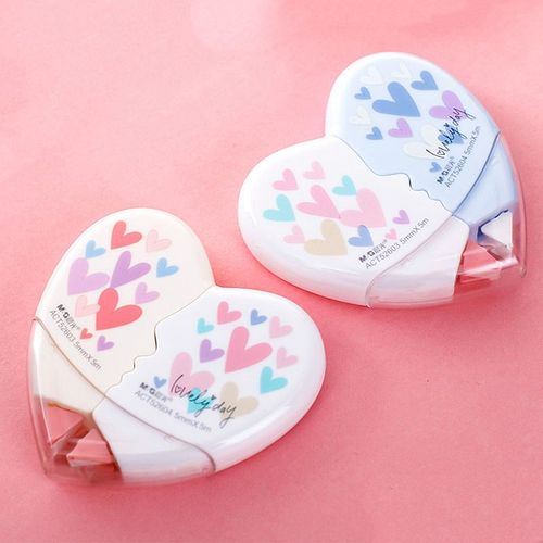 Bande Correctrice Pour Griffes De Chat, Mignon, En Forme De C¿Ur D'amour, Kawaii, Papeterie Fournitures Scolaires Et De Bureau 10m