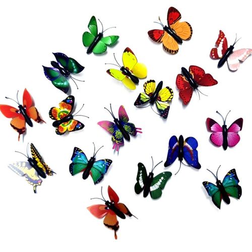 Punaises Créatives En Forme De Papillon, 20 Pièces, Décoration Murale Fixe, Outil De Bricolage Décoratif Pour L'école, La Maison Et Le Bureau