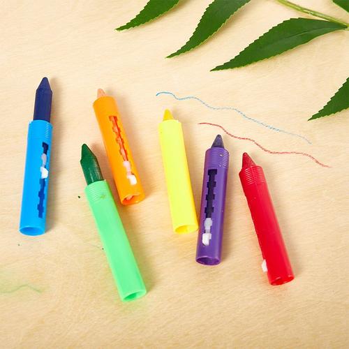 Crayons Lavables Pour Enfants, 6 Pièces, Pour Le Bain, Pour Peindre, Stylos De Dessin, Jouet Pour Halloween