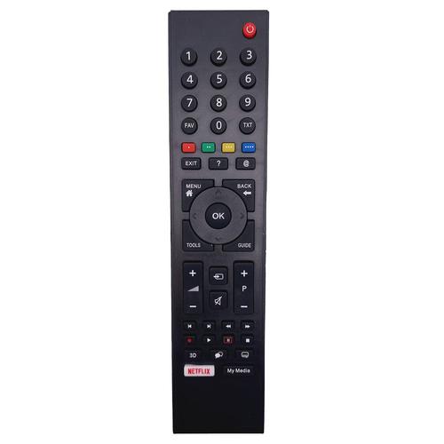Télécommande de télévision intelligente 3D LED Grundig, Netflix 65VLE622