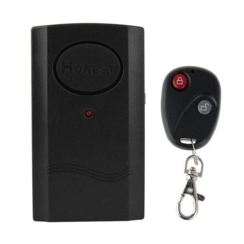 Alarme de Vibration sans fil, sécurité domestique, moto, porte fenêtre de voiture, Anti-vol, détecteur de cambriolage, capteur, télécommande 120db
