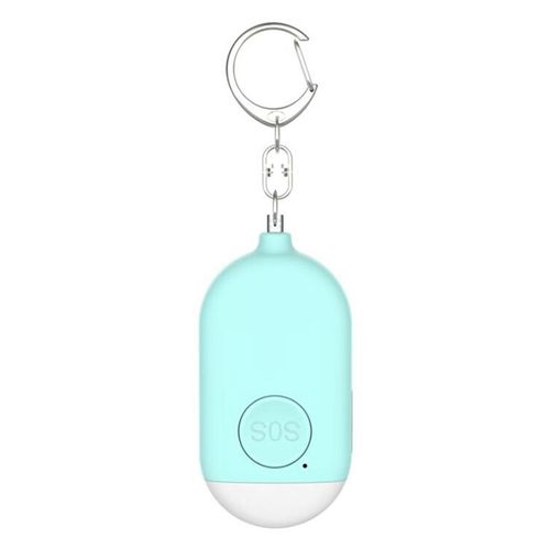 Alarme personnelle Portable, son sûr, 130db, Rechargeable, avec porte-clés, lampe de poche LED