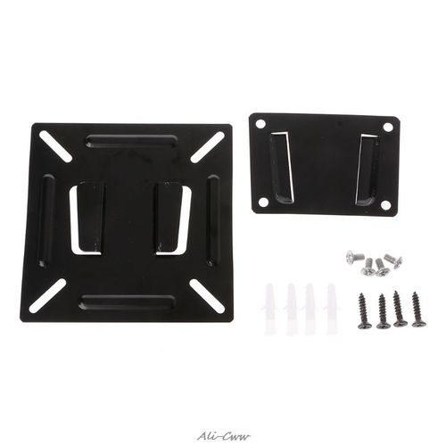 Support mural de moniteur de télévision VESA 75/100 LCD, écran plat de 12 à 24 pouces