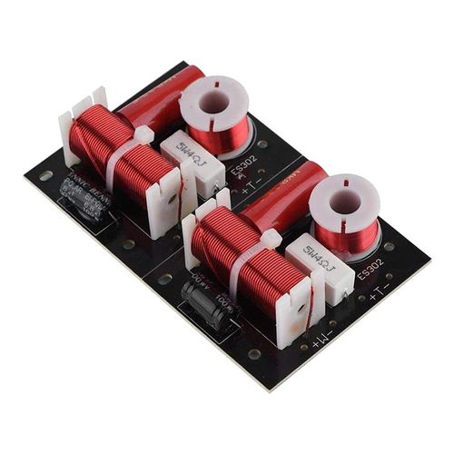 Diviseur de fréquence pour haut-parleur 400W, 2 voies, 2 unités, Hi-Fi, étagère sonore, filtres croisés, caisson de basses et Tweeter, 2 pièces
