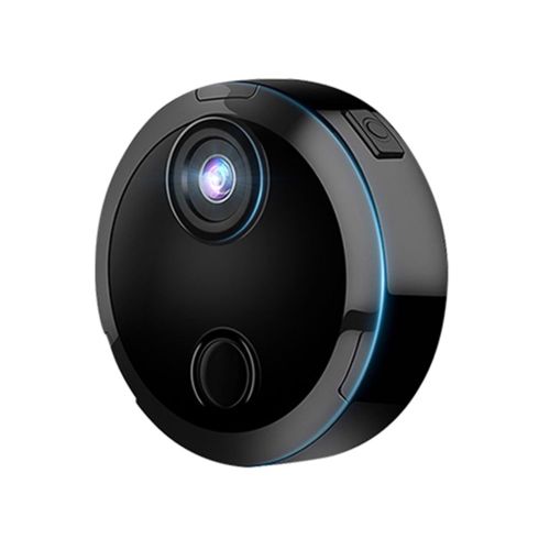 Mini caméra de Surveillance IP WiFi, moniteur de sécurité pour bébé, Vision nocturne, avec support pivotant, pour maison, appartement