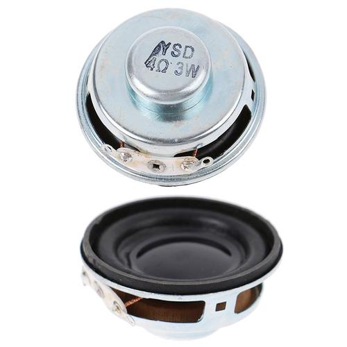 Nouveau haut-parleur diamètre 40 Mm 3 Watt 4 Ohm Mini amplificateur de haut-parleur petit haut-parleur pour Arduino