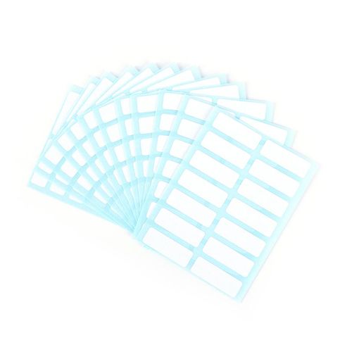 Étiquette Autocollante Blanche Avec Nom Inscriptible, Étiquette Autocollante Pour Note Vierge, 13x38mm