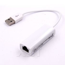 USB 2.0 Ethernet Adaptateur USB 2.0 Carte réseau à RJ45 Lan 10/100Mbps pour Windows 7 8 10 PC Portable USB 2.4G Ethernet