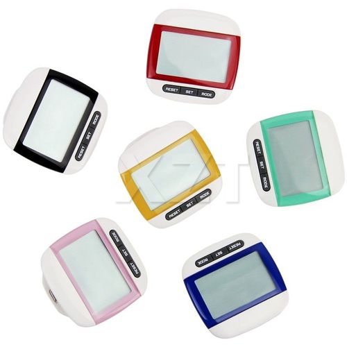 Compteur De Pas Et De Calories, Étanche, Affichage Numérique Lcd, Multifonction, Podomètre, Sport, Marche, Exercice, Calcul De La Distance
