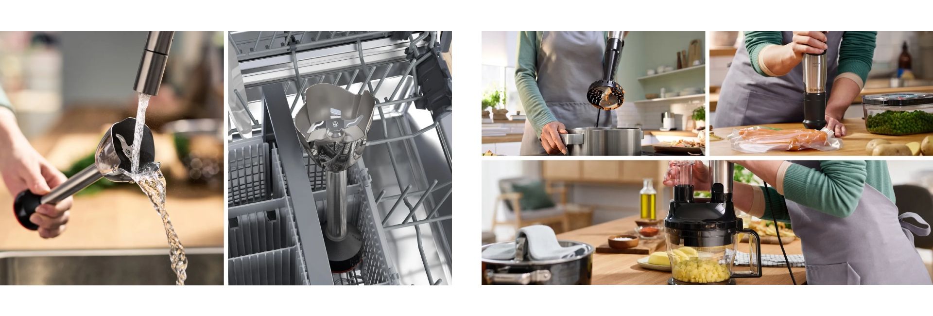 Mixeur plongeant Bosch ErgoMaster MSM6M622 1000W Inox image 1 | Rakuten