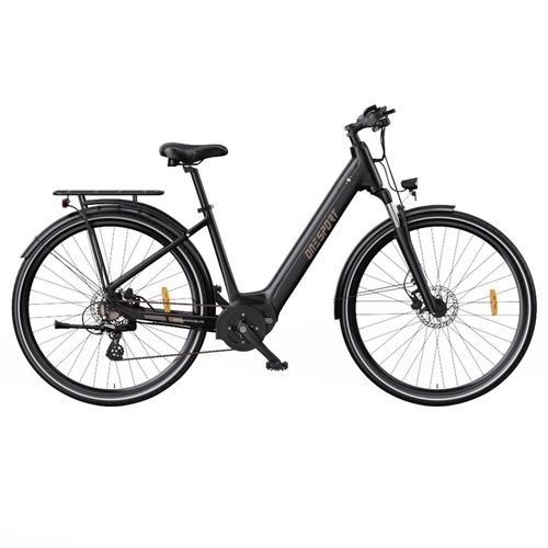 Vélo Électrique Onesport Ot07, Moteur Bafang 250 W, Batterie 36 V 10,4 Ah, Pneus 27,5", Vitesse Maximale 25 Km/H - Noir