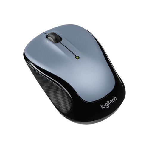 Logitech M325s - Souris - droitiers et gauchers - optique - 5 boutons - sans fil - 2.4 GHz - récepteur sans fil USB - gris
