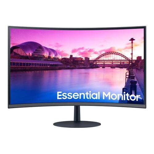 Samsung S32C390EAU - S39C Series - écran LED - incurvé - 32" - 1920 x 1080 Full HD (1080p) @ 75 Hz - VA - 250 cd/m² - 3000:1 - 4 ms - 2xHDMI, DisplayPort - haut-parleurs - noir, bleu foncé/gris