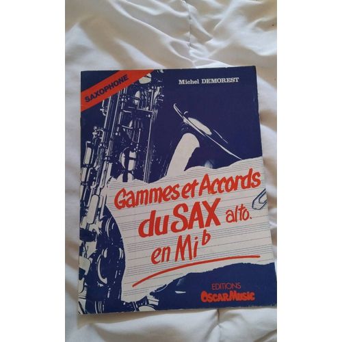 Gammes Et Accords Du Sax Alto En Mi B