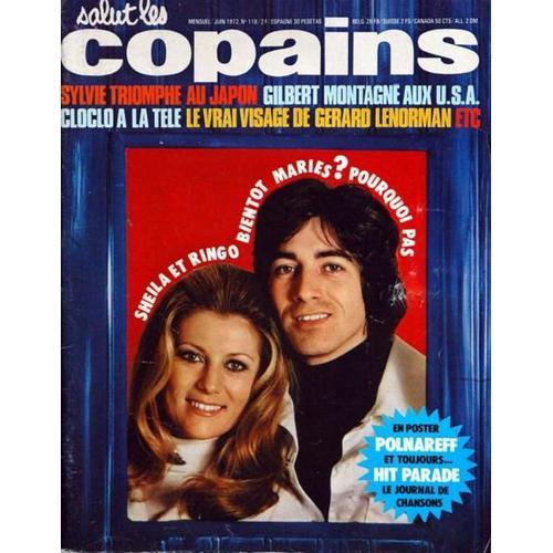 Salut Les Copains 118 1972 Sheila Ringo/Polnareff/Dani/Palaprat/Carlos/Vartansanson/T Rex/Johnny Hallyday/Montagne/Cloclo/Joelle/Mike Brant