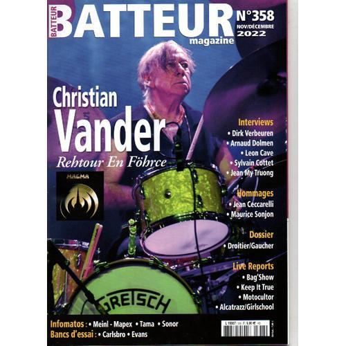 Batteur Magazine 358