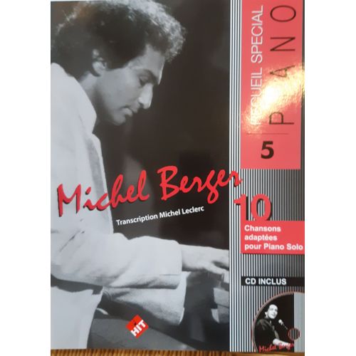 Michel Berger Recueil Spécial Piano N°5
